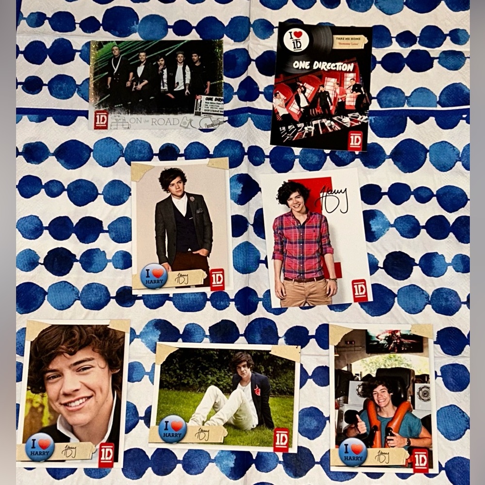One Direction Original Harry Styles Trading Cards & Stickers